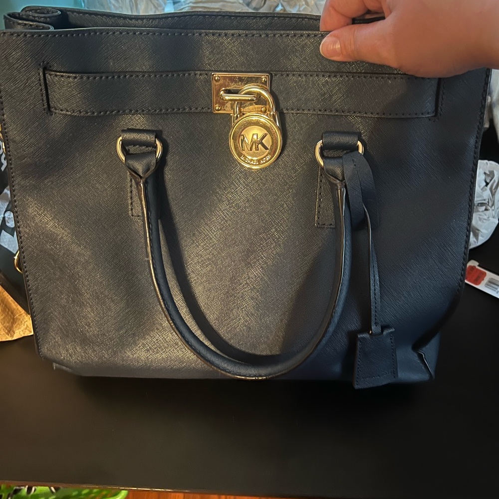 Michael Kors Navy Blue Bag